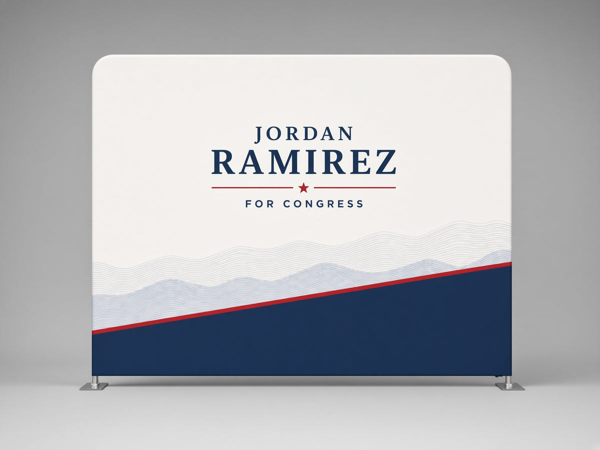 10' Campaign Backdrop