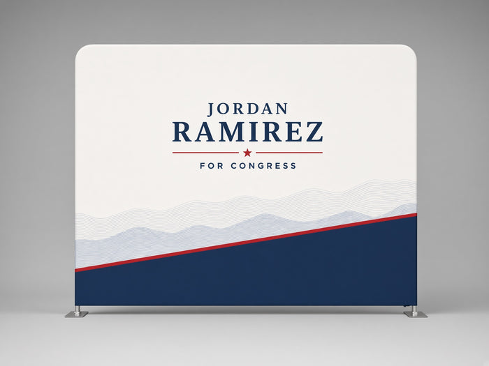 10' Campaign Backdrop