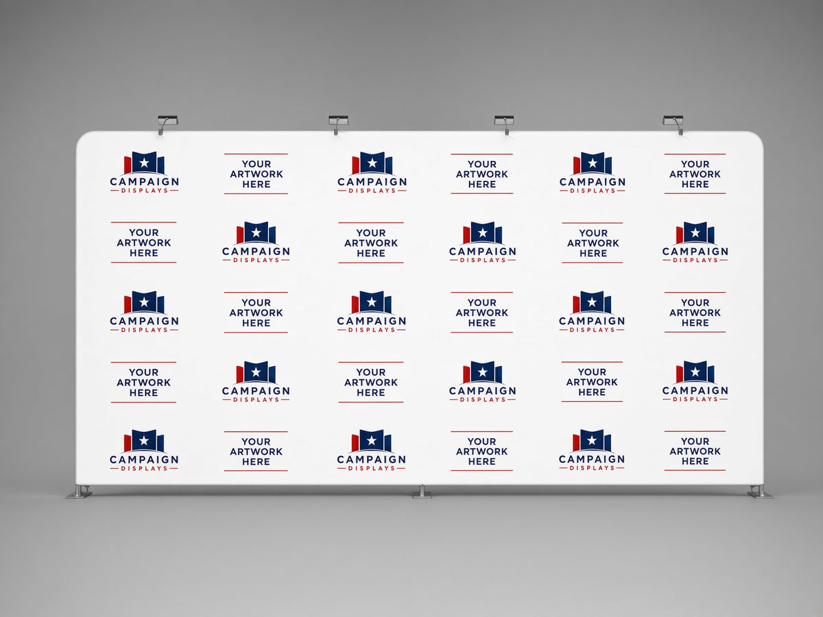 20 Foot Step-and-Repeat Backdrop