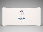 20' Curved Campaign Backdrop
