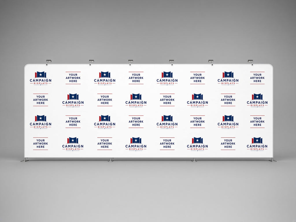 30 Foot Step-and-Repeat Backdrop