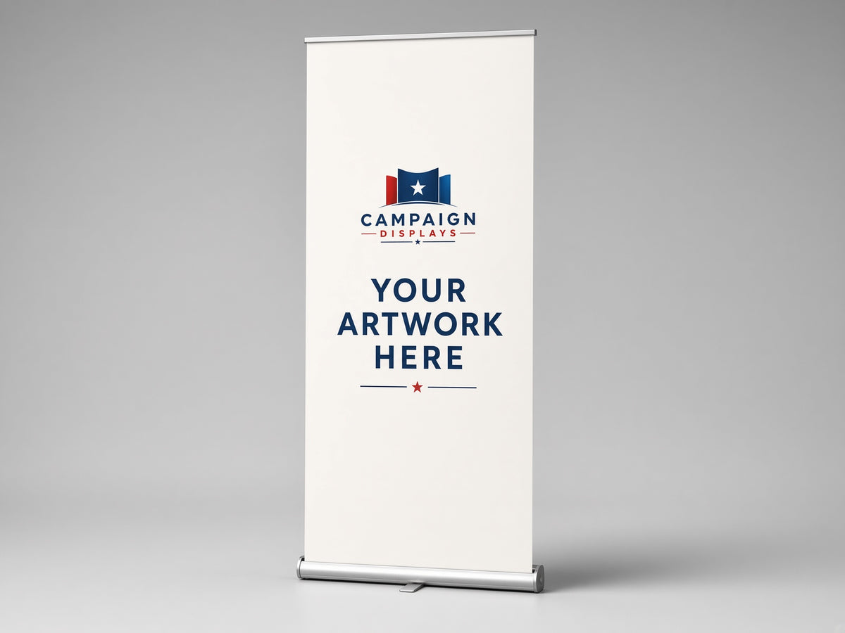 33" Retractable Banner Stand
