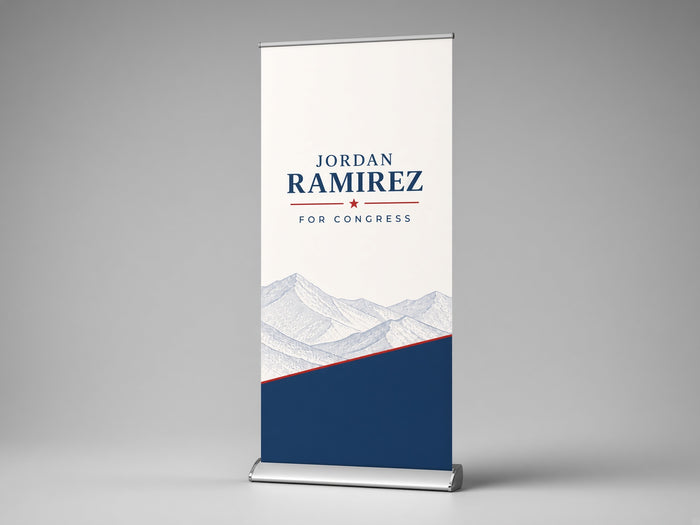 36" Premium Banner Stand
