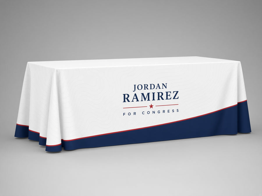 6' Printed Table Throw