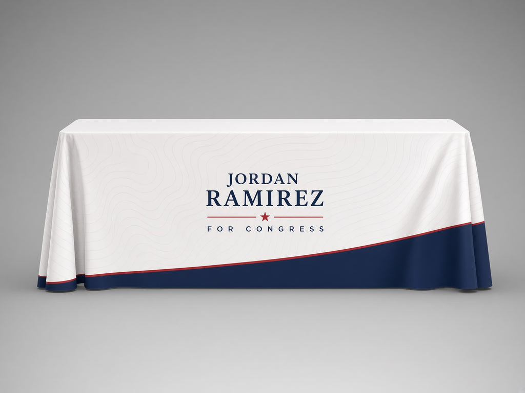 6' Printed Table Throw