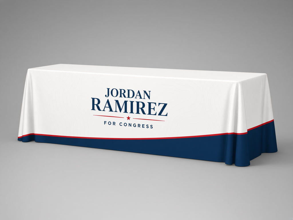 8' Printed Table Throw