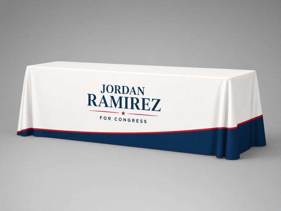8' Printed Table Throw