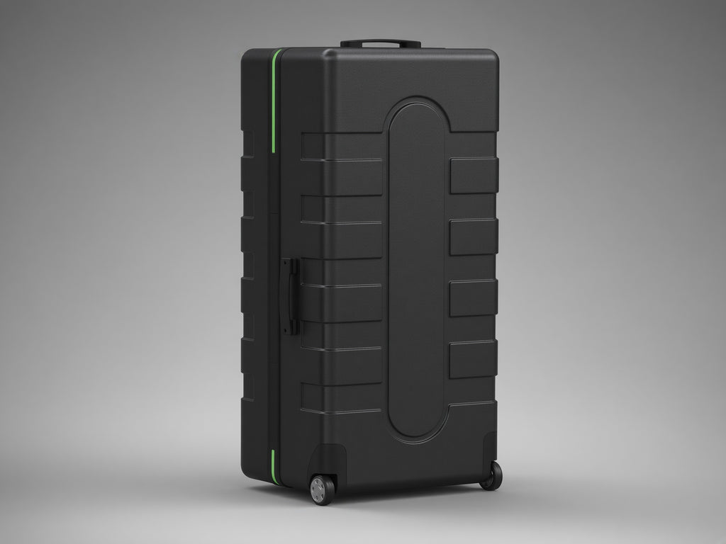 Large Wheeled Display Case
